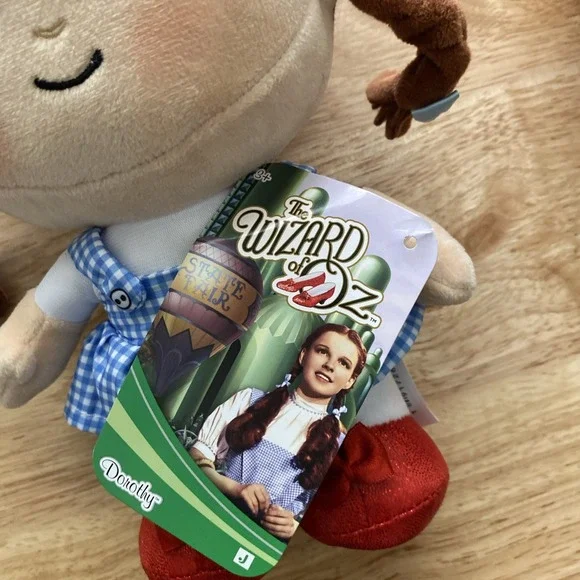 Wizard Of Oz DOROTHY 8" Plush Red Slippers 2025 And TOTO Jazwares NWT Lot Of 2 - Picture 4 of 8